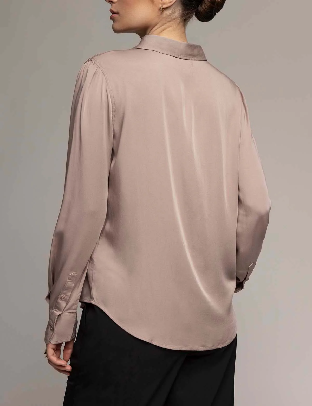 WHITE LABEL SIGNATURE SILK TOUCH LONG SLEEVE SHIRT - Image 9