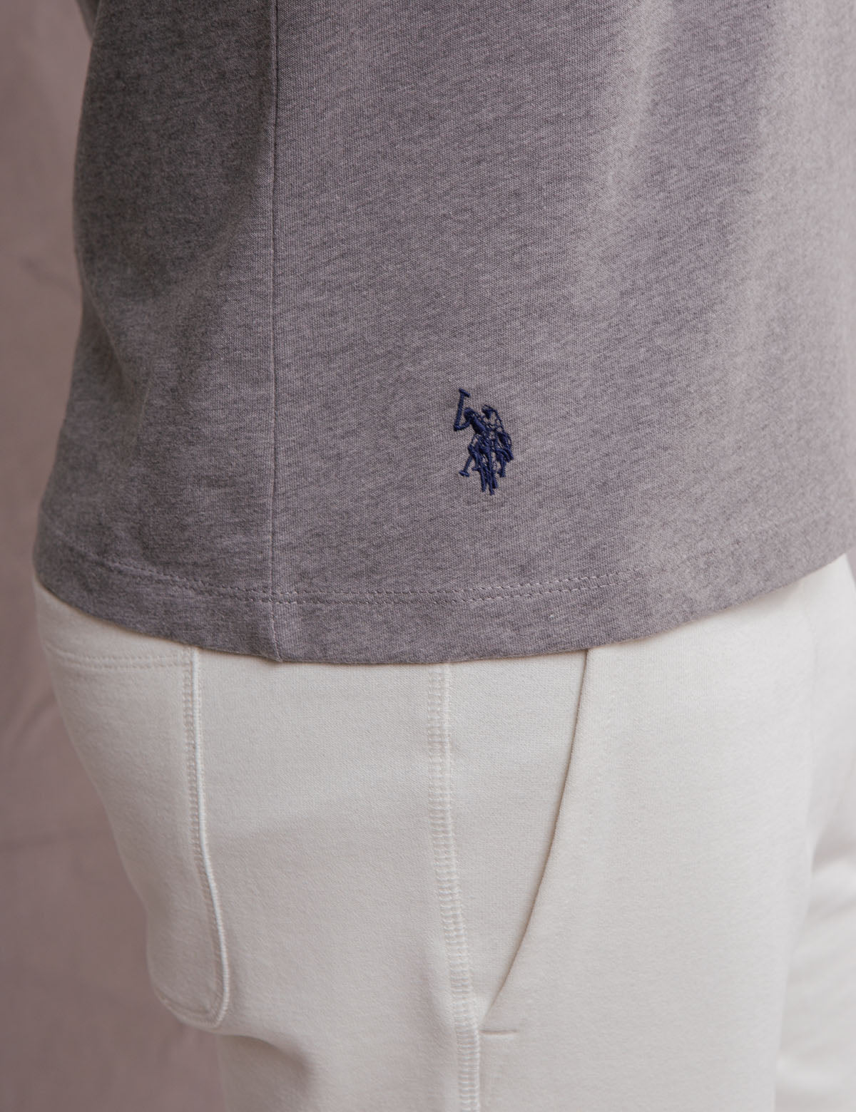 WHITE LABEL SUPIMA COTTON CREW NECK T-SHIRT - Image 4
