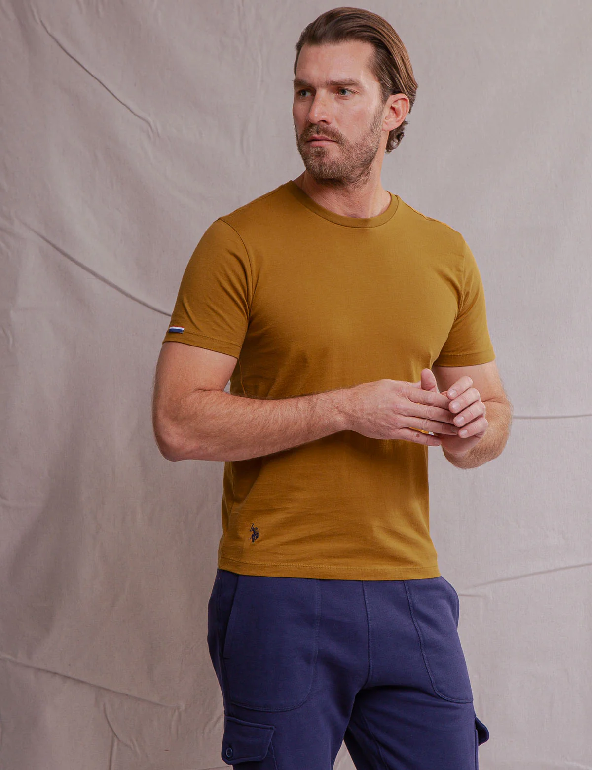 WHITE LABEL SUPIMA COTTON CREW NECK T-SHIRT - Image 6