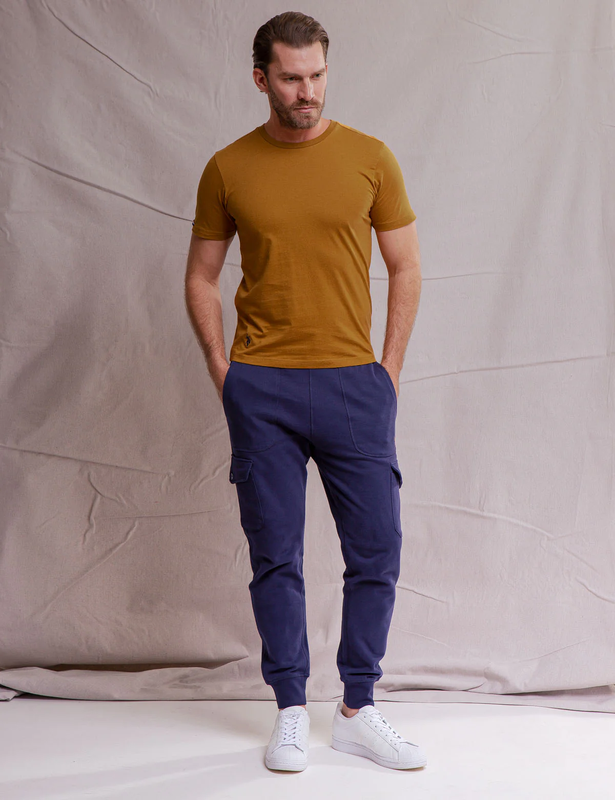 WHITE LABEL SUPIMA COTTON CREW NECK T-SHIRT - Image 7