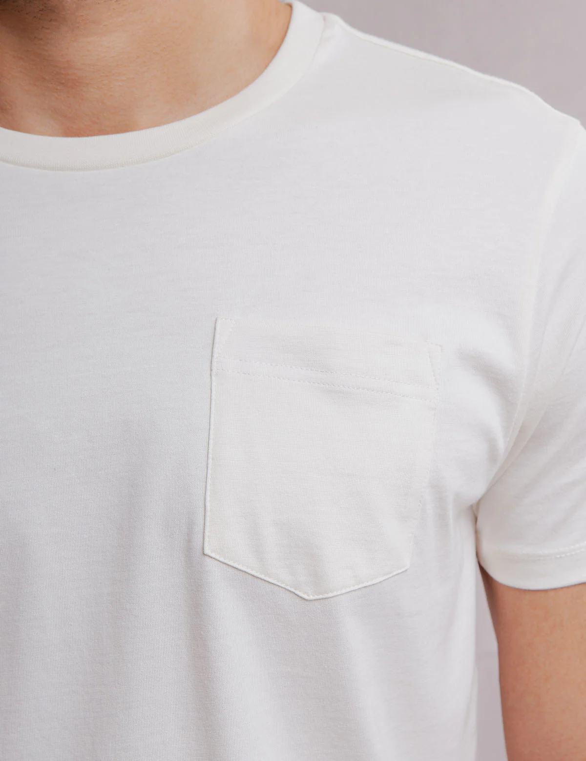 WHITE LABEL SUPIMA COTTON POCKET T-SHIRT - Image 21