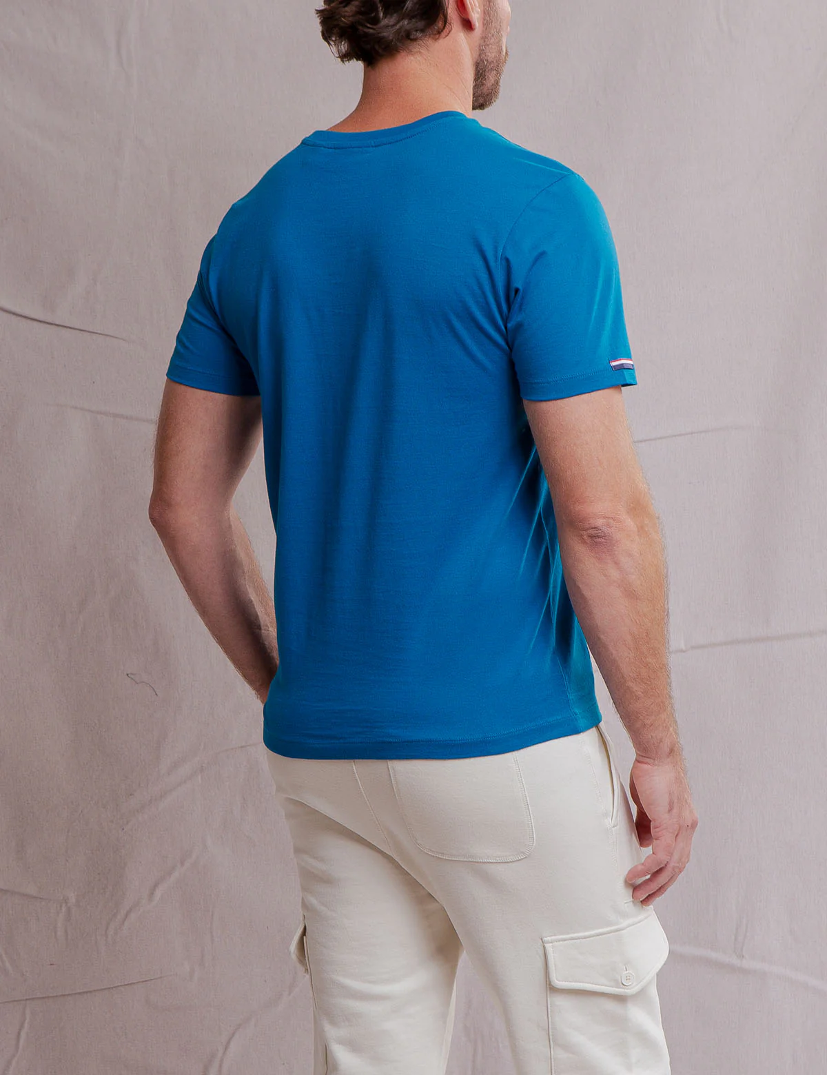 WHITE LABEL SUPIMA COTTON POCKET T-SHIRT - Image 3