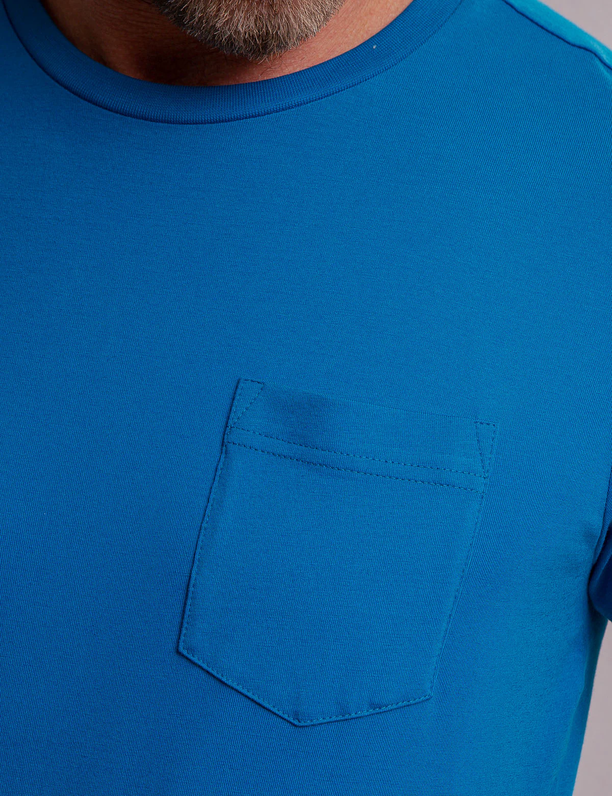 WHITE LABEL SUPIMA COTTON POCKET T-SHIRT - Image 4