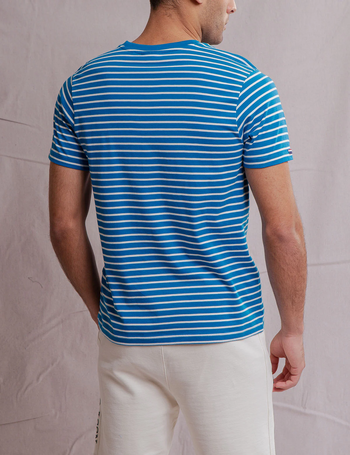 WHITE LABEL SUPIMA COTTON STRIPED T-SHIRT - Image 11