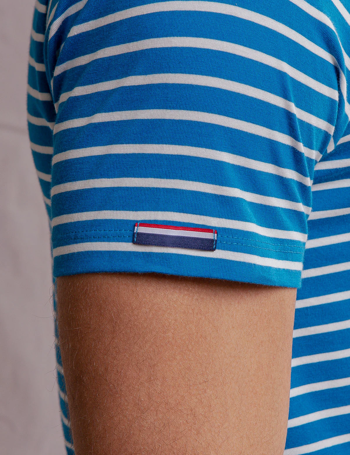 WHITE LABEL SUPIMA COTTON STRIPED T-SHIRT - Image 12