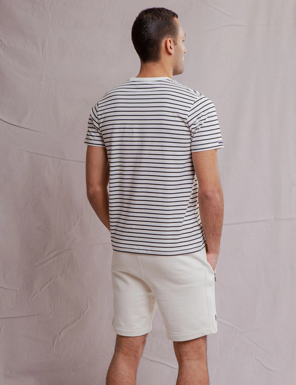 WHITE LABEL SUPIMA COTTON STRIPED T-SHIRT - Image 17