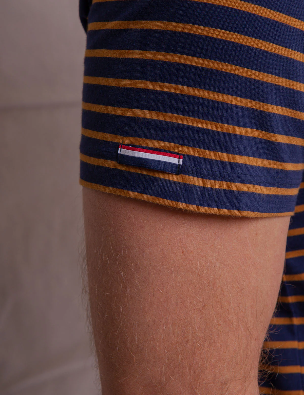 WHITE LABEL SUPIMA COTTON STRIPED T-SHIRT - Image 7