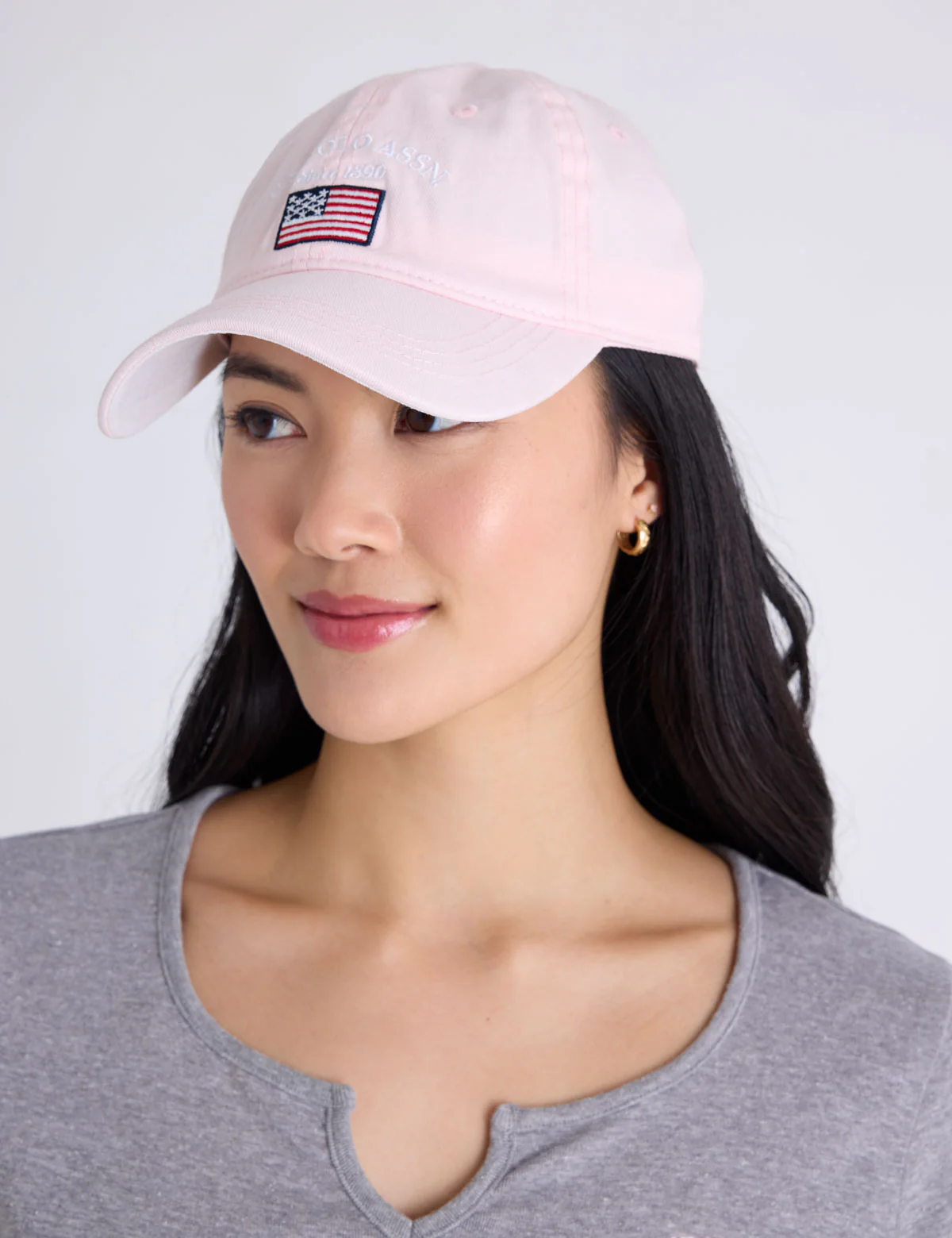 WOMENS EMBROIDERED FLAG HAT - Image 11