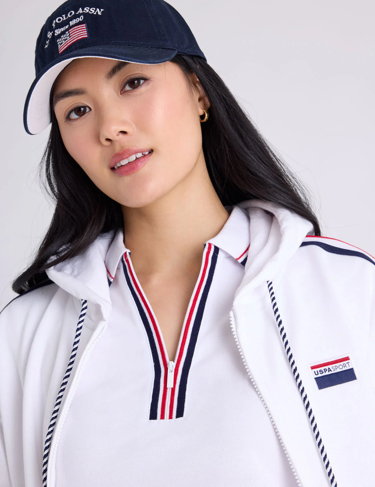 WOMENS EMBROIDERED FLAG HAT - Image 3