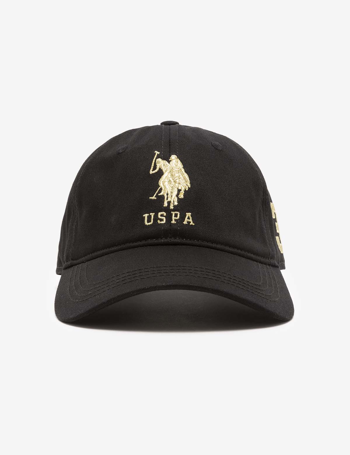WOMENS TWILL CENTER LUREX LOGO HAT - Image 5