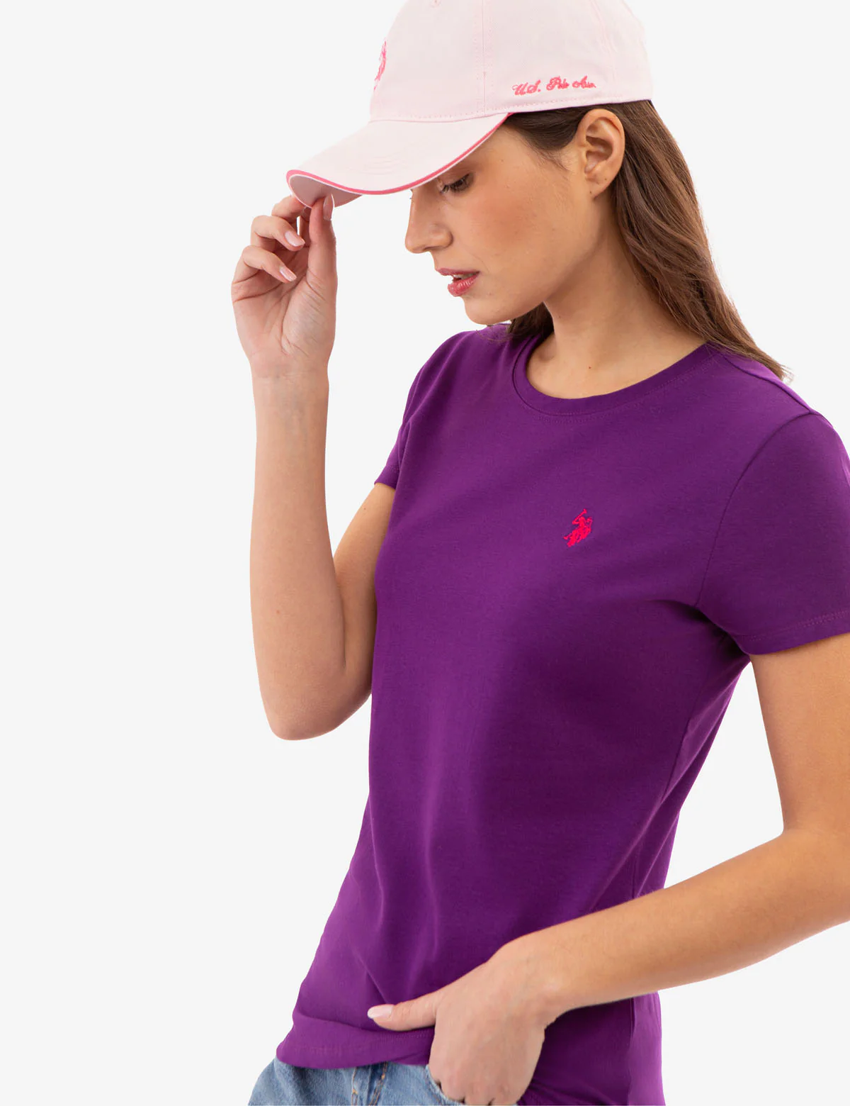 WOMENS TWILL MULTI-TONAL CENTER LOGO HAT - Image 18
