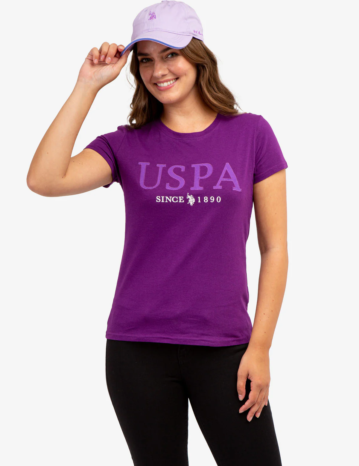 WOMENS TWILL MULTI-TONAL CENTER LOGO HAT - Image 11