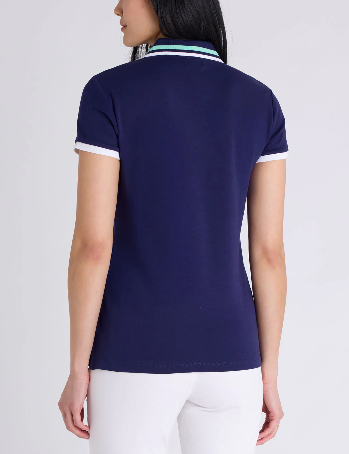 WORDMARK HIDDEN PLACKET POLO SHIRT - Image 5