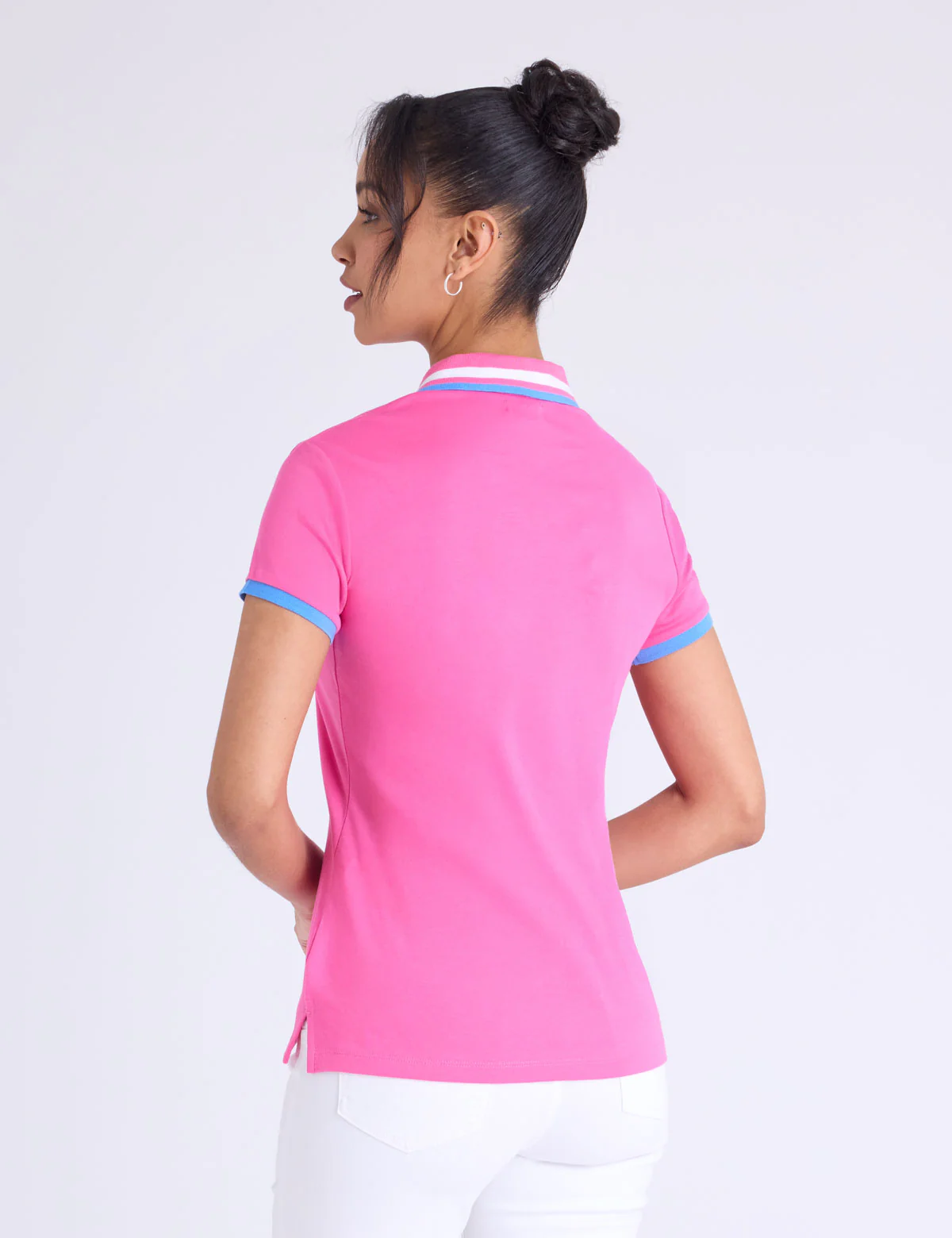 WORDMARK HIDDEN PLACKET POLO SHIRT - Image 9