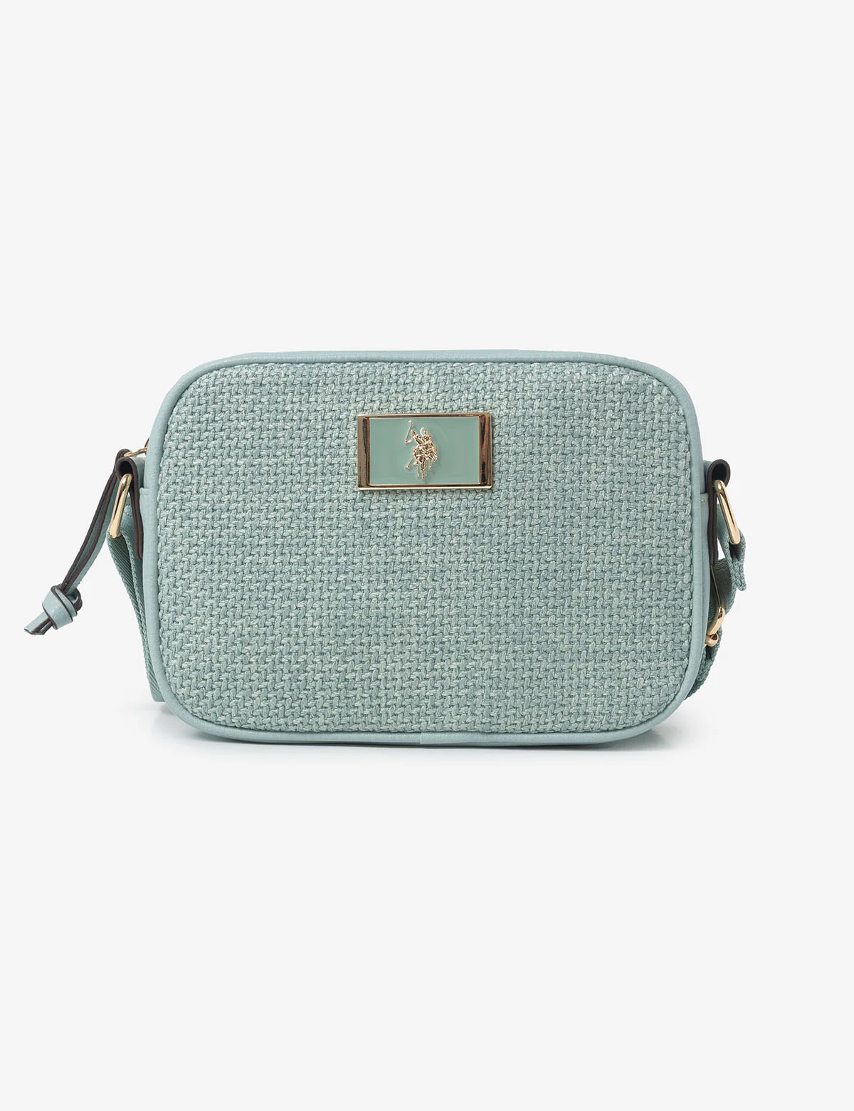 WOVEN TWEED CROSSBODY BAG - Image 2