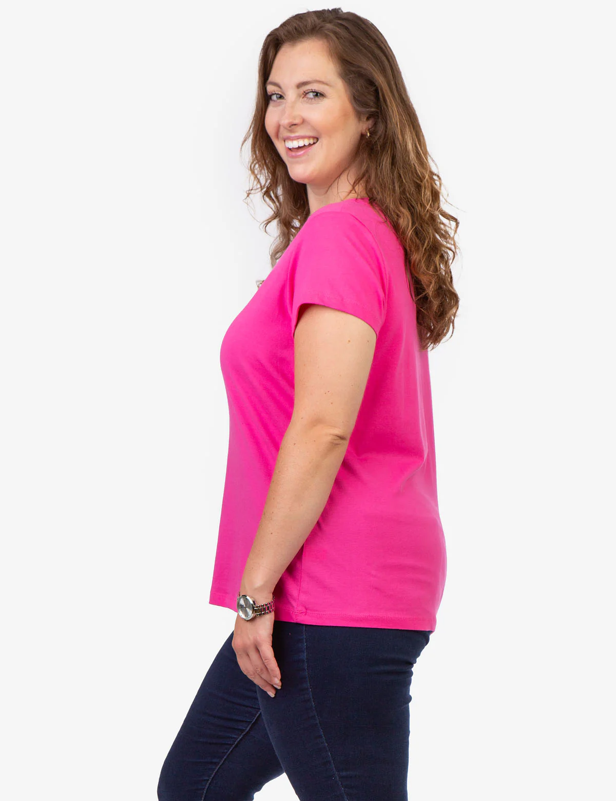 PLUS SIZE V-NECK T-SHIRT - Image 16