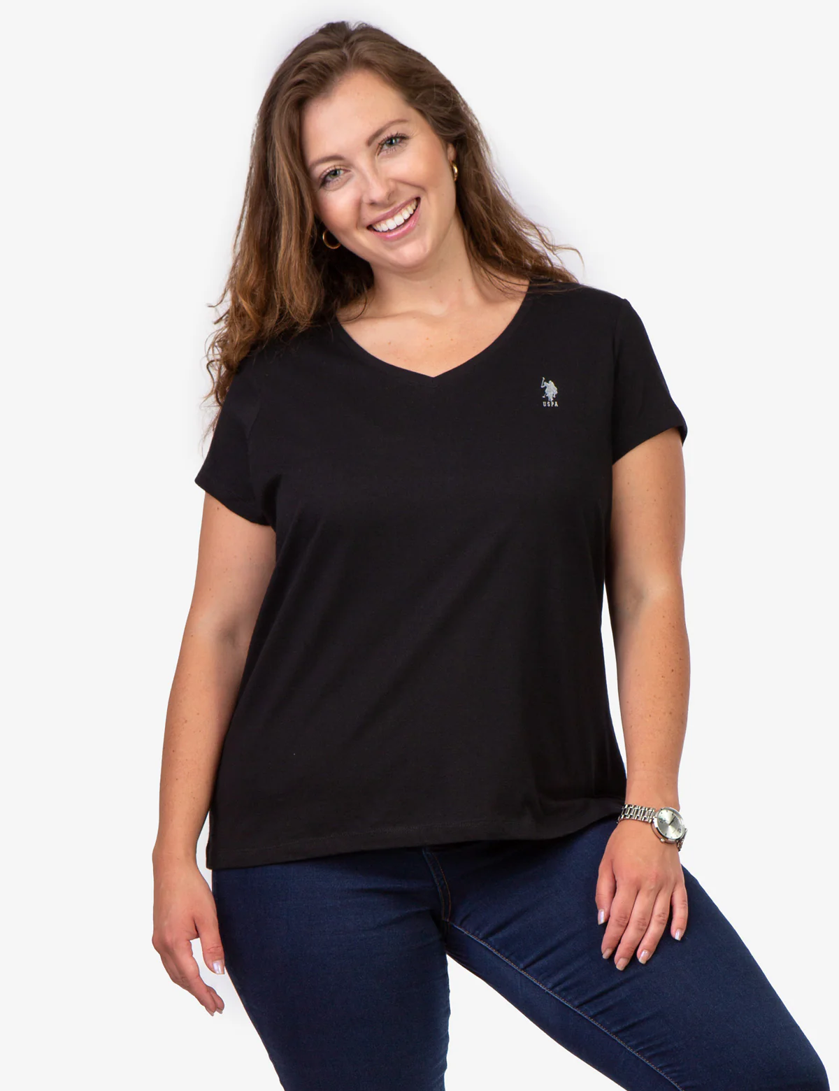 PLUS SIZE V-NECK T-SHIRT - Image 18