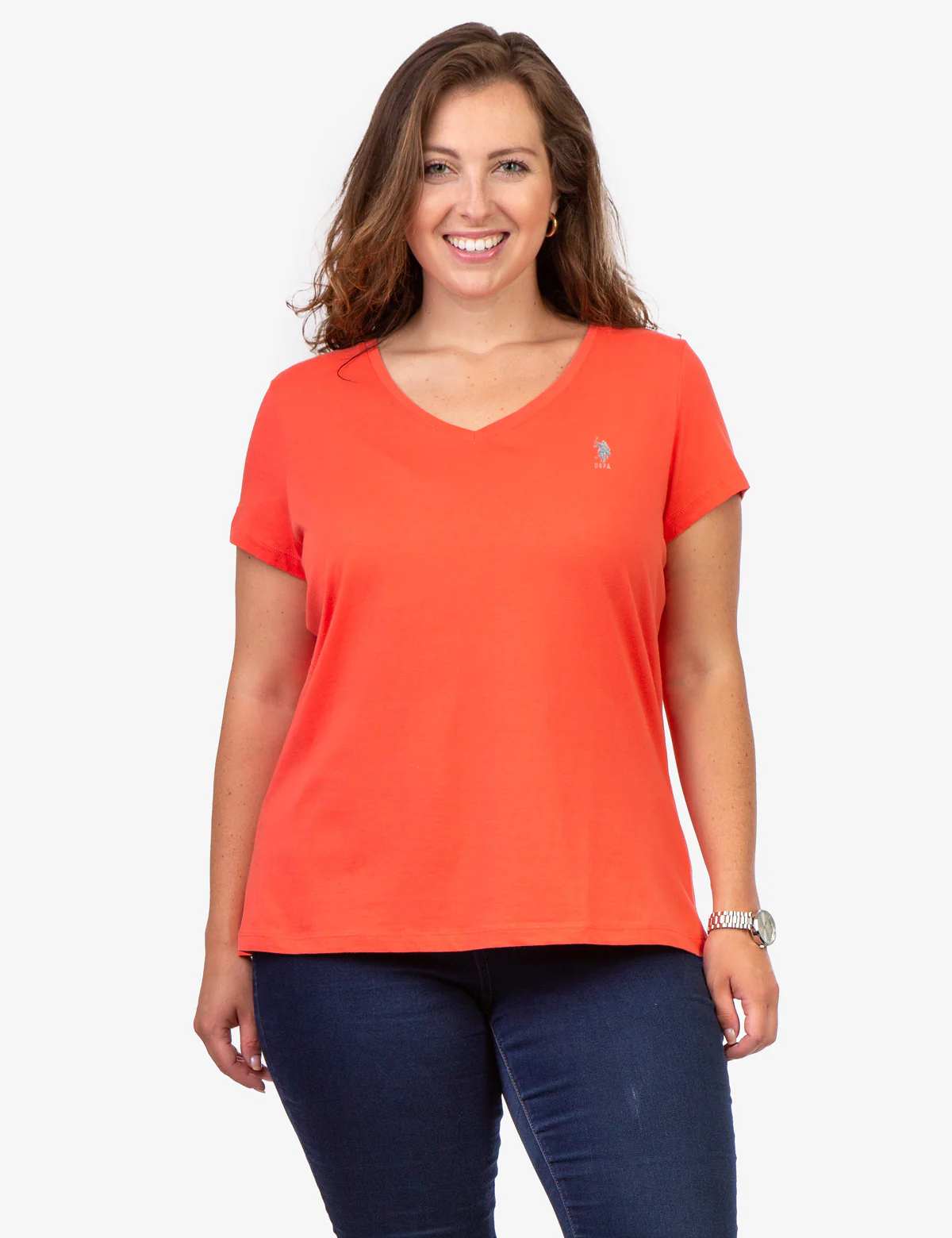 PLUS SIZE V-NECK T-SHIRT - Image 24