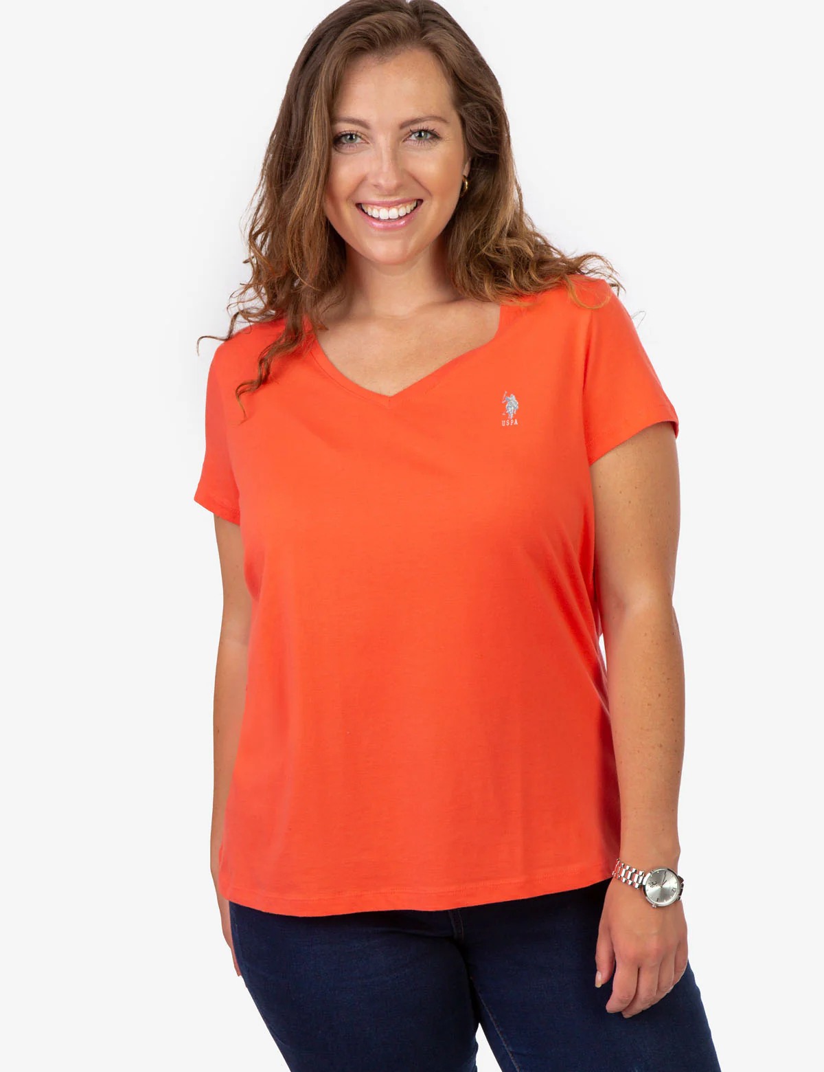 PLUS SIZE V-NECK T-SHIRT - Image 26