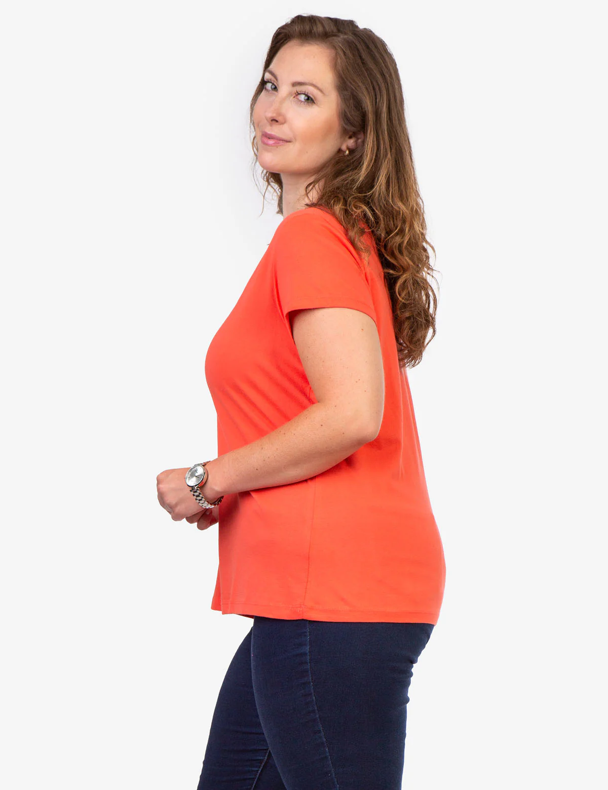 PLUS SIZE V-NECK T-SHIRT - Image 27