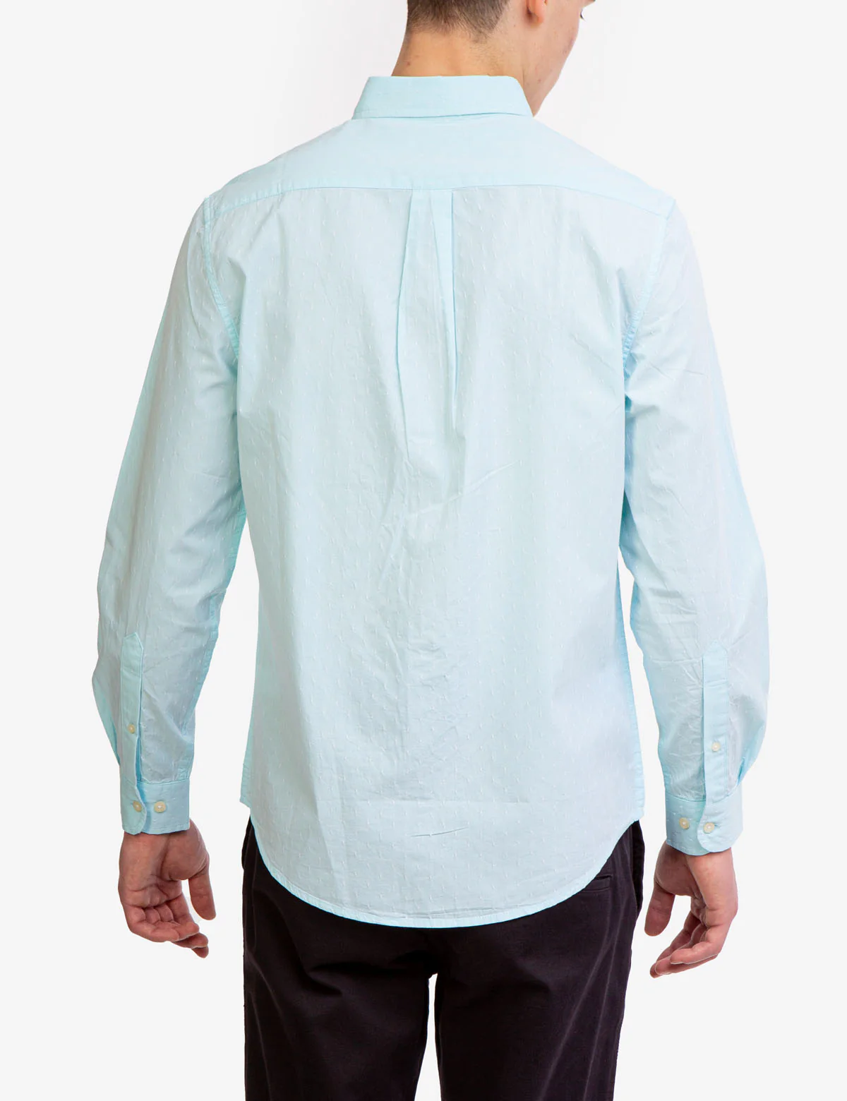 YARN DYE DOT DOBBY WOVEN SHIRT - Image 4