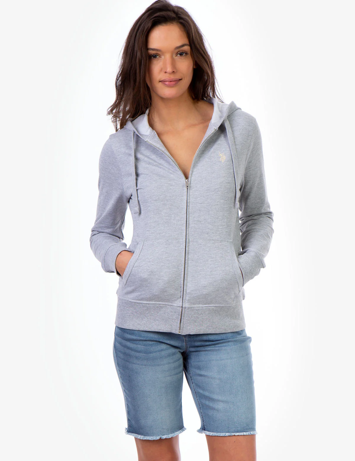 ZIP FRONT HOODIE