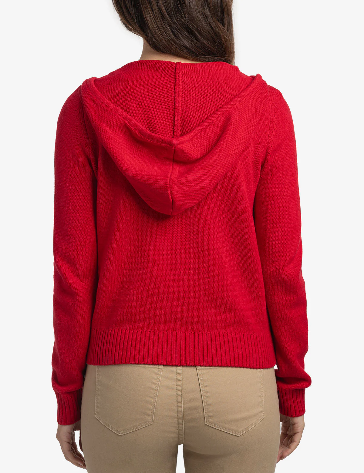 ZIP UP SWEATER WITH HOOD - Image 17